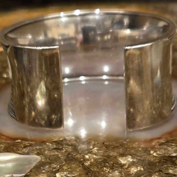 Sterling Silver Cuff Bracelet - Picture 3 of 8